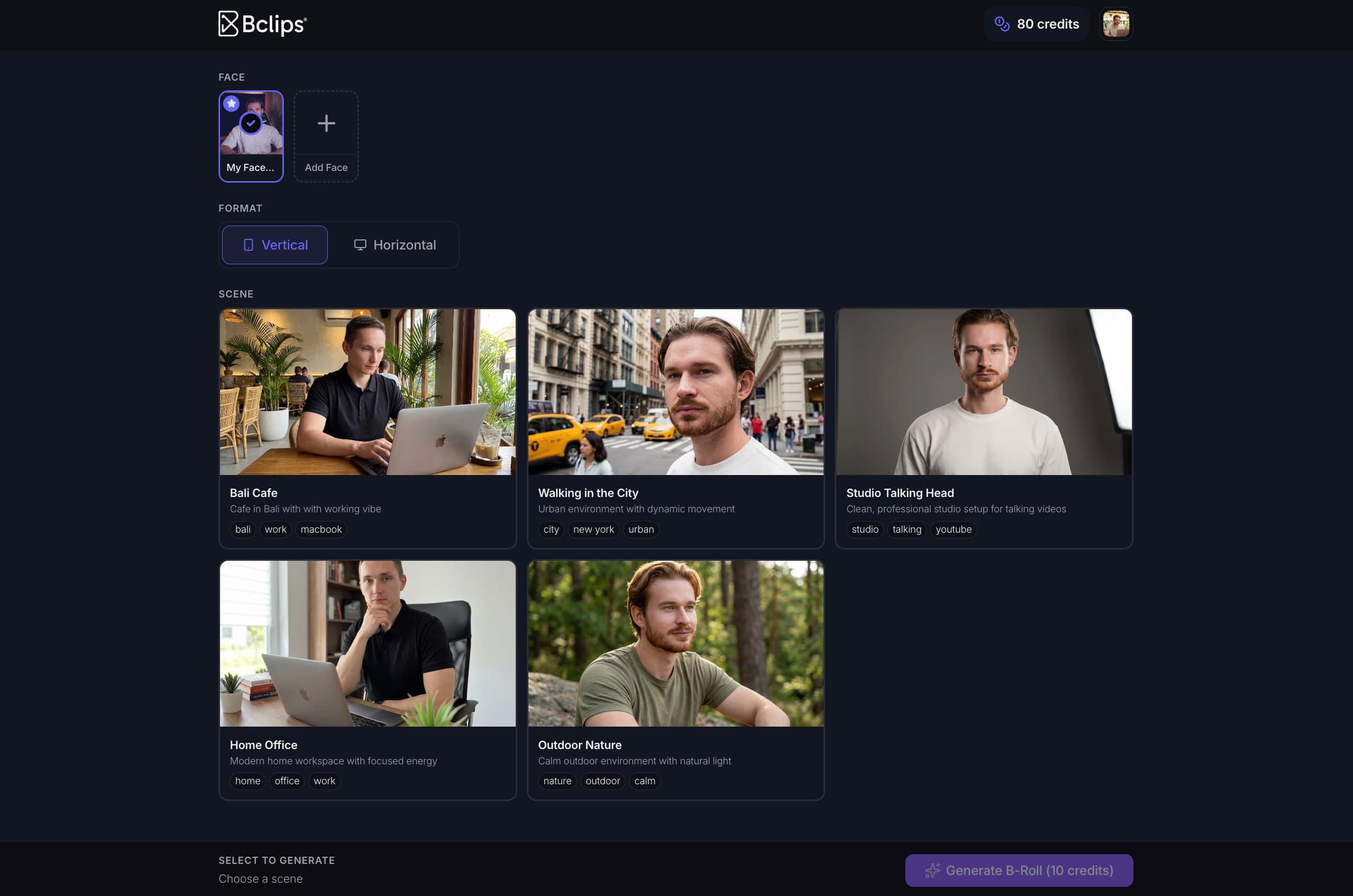 AI B-Roll Generation Platform